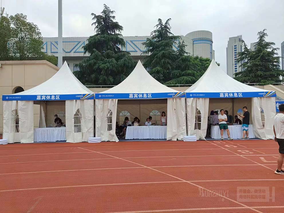 攤位帳篷搭建身影出現在各類場合和行業活動