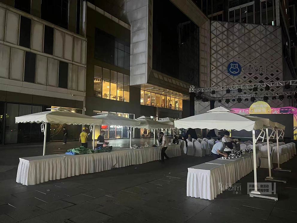 戶外臨時活動新寵鄭州單邊傘租賃，遮陽擋雨兩相宜