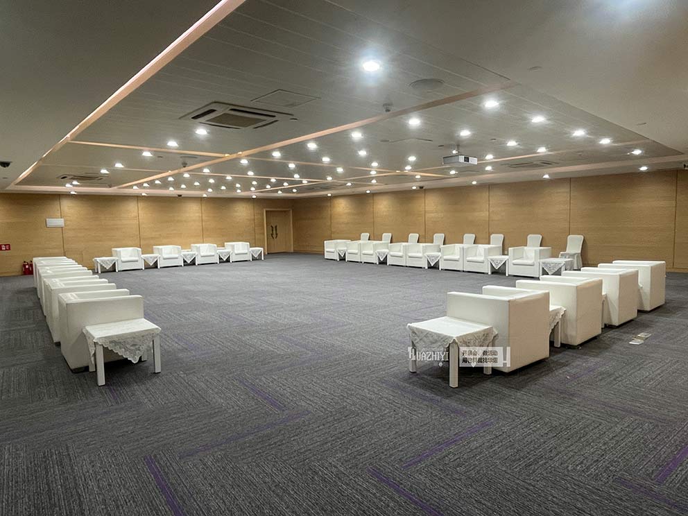 鄭州沙發出租助力會展中心東盟糧農合作大會現場