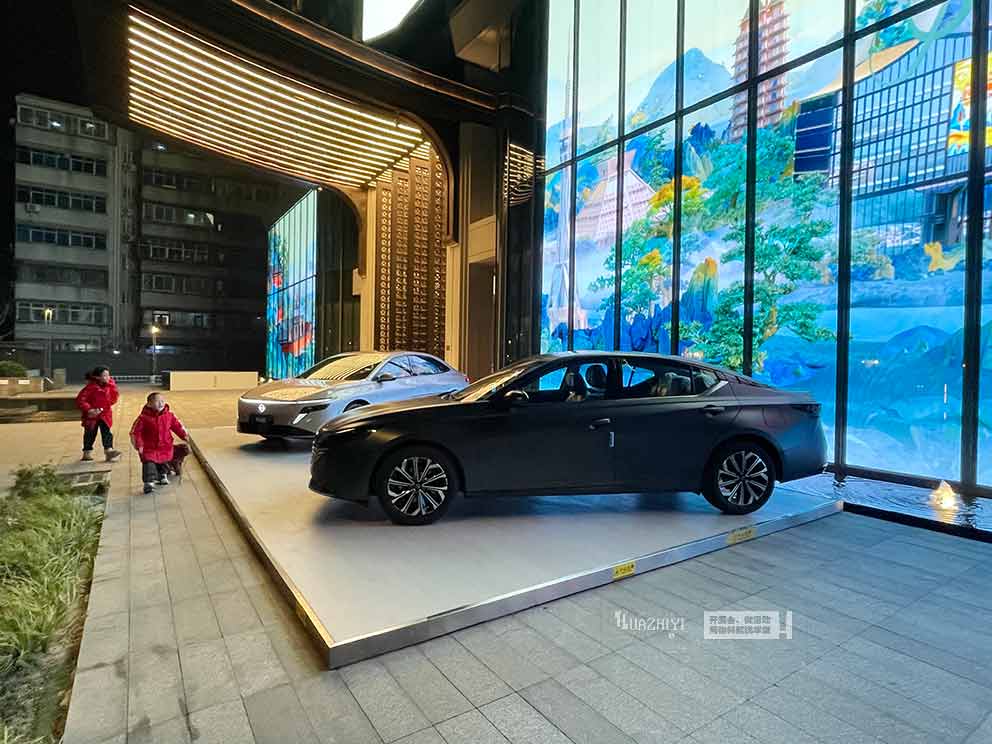 華熠車展地臺出租助力東風日產N6車展活動